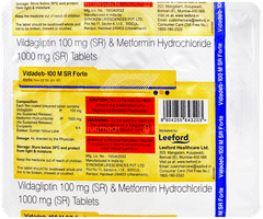 Vidadeb 100 M Sr Forte Tablet 15 Vidadeb 100 M Sr Forte Tablet 15