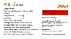 Viltab Sr 100 Tablet 15 Viltab Sr 100 Tablet 15