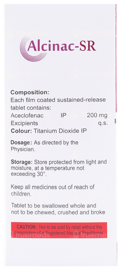 Alcinac Sr Tablet 10 Alcinac Sr Tablet 10
