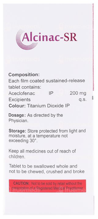 Alcinac Sr Tablet 10