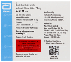 Vertin Od 24mg Tablet 15