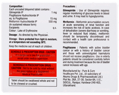 Glynux Mp 1 Tablet 10 Glynux Mp 1 Tablet 10