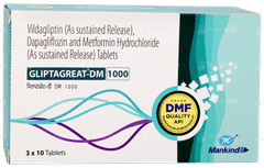 Gliptagreat Dm 1000 Tablet 10