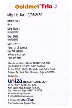 Goldmet Trio 2 Tablet 10