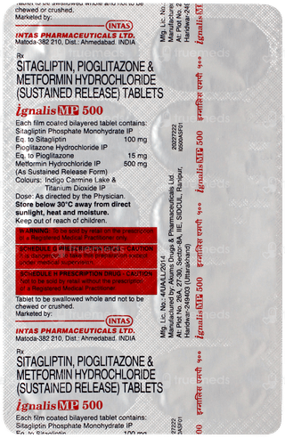 Ignalis Mp 500 Tablet 10