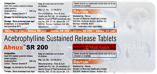 Abnux Sr 200 Tablet 10