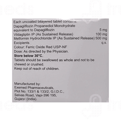 Daparyl Vm 5/500 Tablet 10