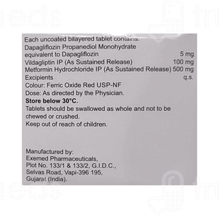 Daparyl Vm 5/500 Tablet 10
