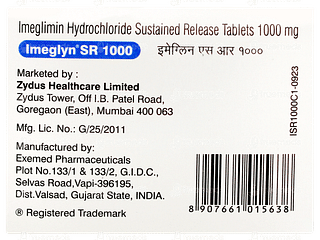 Imeglyn Sr 1000 Tablet 10