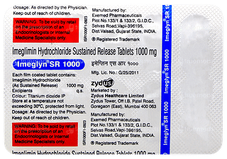 Imeglyn Sr 1000 Tablet 10