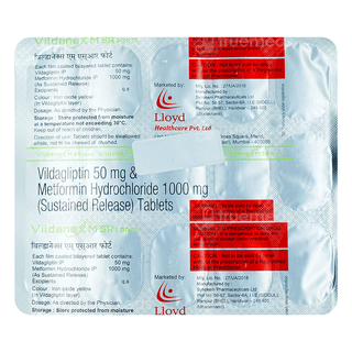 Vildanex M Sr Forte Tablet 15
