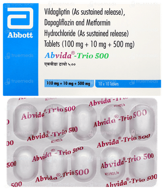 Abvida Trio 500 Tablet 10