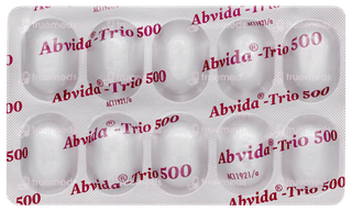 Abvida Trio 500 Tablet 10