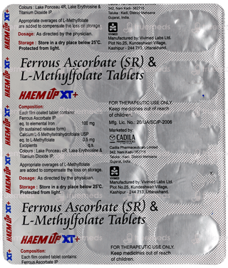 Haem Up Xt+ Tablet 15