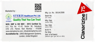 Clanarizine 75 Tablet 10