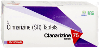 Clanarizine 75 Tablet 10