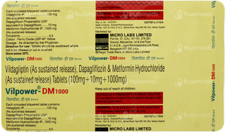 Vilpower Dm 1000 Tablet 10