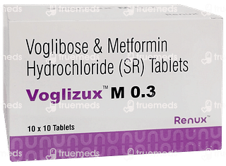 Voglizux M 0.3 Tablet Sr 10