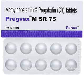 Pregvex M Sr 75 Tablet 10
