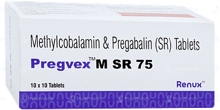 Pregvex M Sr 75 Tablet 10
