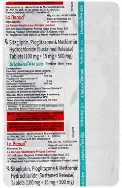Sitahenz Pm 500 Tablet 10 Sitahenz Pm 500 Tablet 10