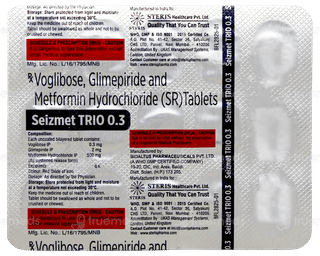 Seizmet Trio 0.3 Tablet 15