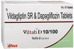 Viltab D 10/100 Tablet 15