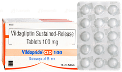 Vildapride Od 100 Tablet 15