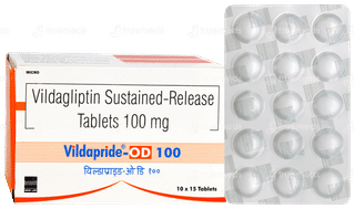 Vildapride Od 100 Tablet 15