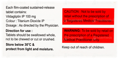 Vildapride Od 100 Tablet 15 Vildapride Od 100 Tablet 15