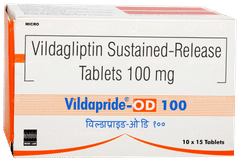 Vildapride Od 100 Tablet 15 Vildapride Od 100 Tablet 15