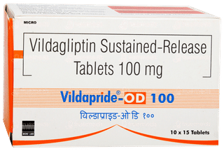 Vildapride Od 100 Tablet 15