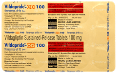 Vildapride Od 100 Tablet 15 Vildapride Od 100 Tablet 15