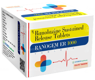 Ranogem Er 1000 Tablet 10