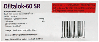 Diltalok 60 Sr Tablet 10
