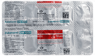 Zukanorm Dm 1000 Tablet 10