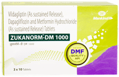 Zukanorm Dm 1000 Tablet 10