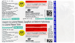 Zukanorm Dm 1000 Tablet 10