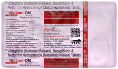 Vildanol Dm 100/10/500 Tablet 10