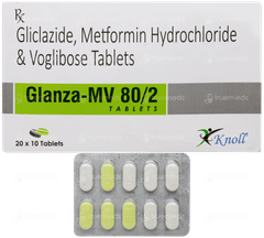 Glanza Mv 80/2 Tablet 10 Glanza Mv 80/2 Tablet 10