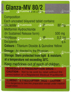 Glanza Mv 80/2 Tablet 10