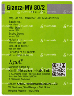 Glanza Mv 80/2 Tablet 10