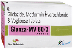 Glanza Mv 80/3 Tablet 10 Glanza Mv 80/3 Tablet 10