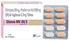 Glanza Mv 80/3 Tablet 10 Glanza Mv 80/3 Tablet 10