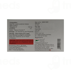 Vildasmart 100 Sr Tablet 15