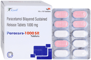 Paracors 1000 Sr Tablet 10