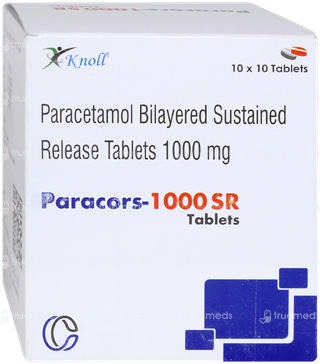 Paracors 1000 Sr Tablet 10