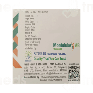 Monteluke Ab Tablet 10