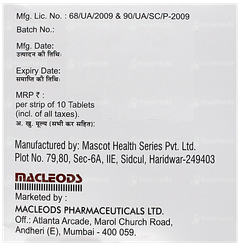 Vildamac Trio 1000 Tablet 10 Vildamac Trio 1000 Tablet 10