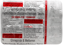 Glymia 1m 1000sr Tablet 10 Glymia 1m 1000sr Tablet 10